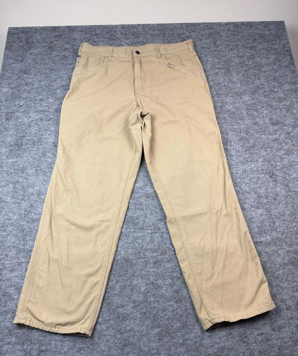 Carhartt FRB159 Work Pants Size 38x32 Flame Resistant